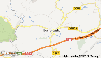 Plan de Bourg-Lastic