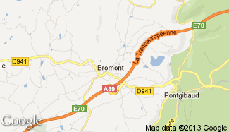 Plan de Bromont-Lamothe