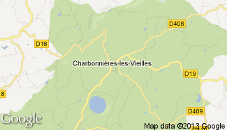 Plan de Charbonnières-les-Vieilles