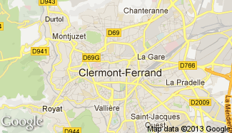 Plan de Clermont-Ferrand