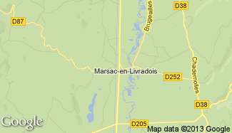 Plan de Marsac-en-Livradois