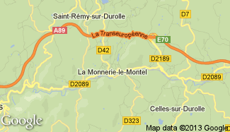 Plan de La Monnerie-le-Montel