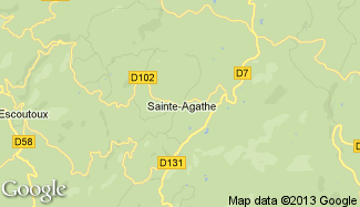Plan de Sainte-Agathe