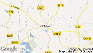 Plan de Saint-Avit