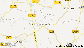 Plan de Saint-Genès-du-Retz