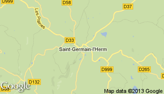 Plan de Saint-Germain-l'Herm