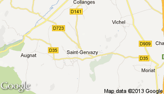 Plan de Saint-Gervazy
