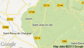 Plan de Saint-Jean-en-Val