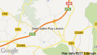 Plan de Saint-Julien-Puy-Lavèze