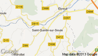 Plan de Saint-Quintin-sur-Sioule