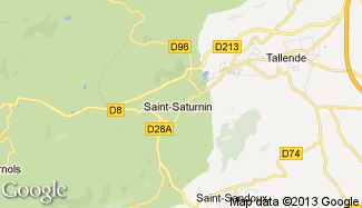 Plan de Saint-Saturnin