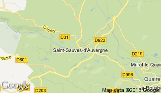 Plan de Saint-Sauves-d'Auvergne