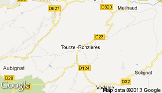 Plan de Tourzel-Ronzières