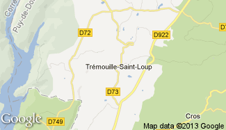 Plan de Trémouille-Saint-Loup