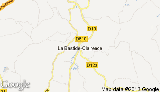 Plan de La Bastide-Clairence