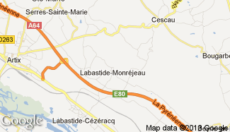 Plan de Labastide-Monréjeau