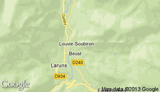 Plan de Louvie-Soubiron