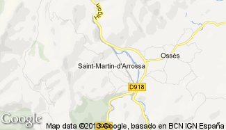 Plan de Saint-Martin-d'Arrossa