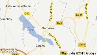 Plan de Gardères