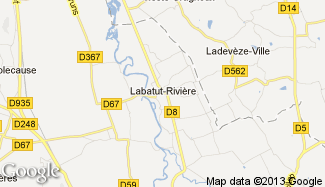 Plan de Labatut-Rivière