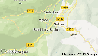 Plan de Saint-Lary-Soulan