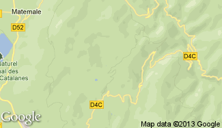 Plan de Caudiès-de-Conflent