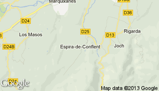 Plan de Espira-de-Conflent