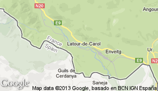 Plan de Latour-de-Carol