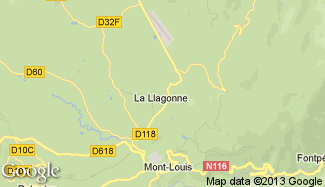 Plan de La Llagonne