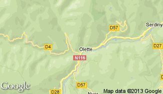 Plan de Olette