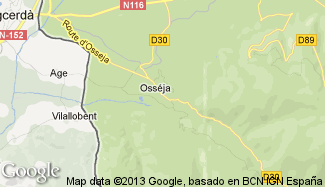 Plan de Osséja