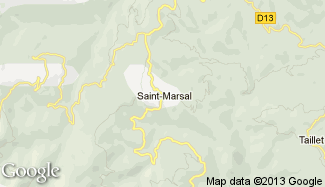 Plan de Saint-Marsal