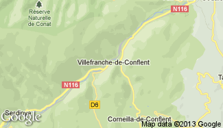 Plan de Villefranche-de-Conflent