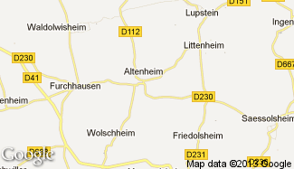 Plan de Altenheim