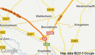 Plan de Bernolsheim