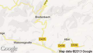 Plan de Breitenbach