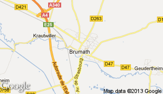 Plan de Brumath