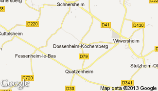 Plan de Dossenheim-Kochersberg