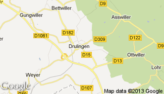 Plan de Drulingen