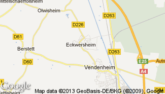 Plan de Eckwersheim