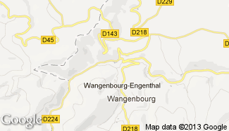 Plan de Wangenbourg-Engenthal