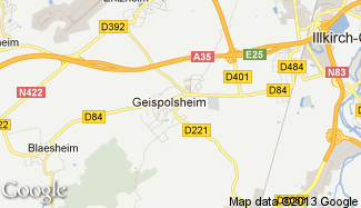 Plan de Geispolsheim