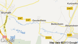 Plan de Geudertheim