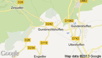 Plan de Gumbrechtshoffen