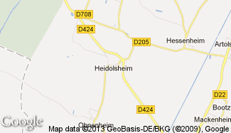Plan de Heidolsheim