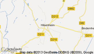 Plan de Hilsenheim
