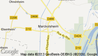 Plan de Marckolsheim