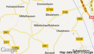 Plan de Mittelschaeffolsheim