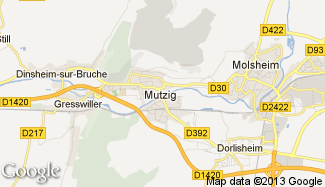 Plan de Mutzig