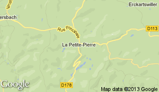 Plan de La Petite-Pierre